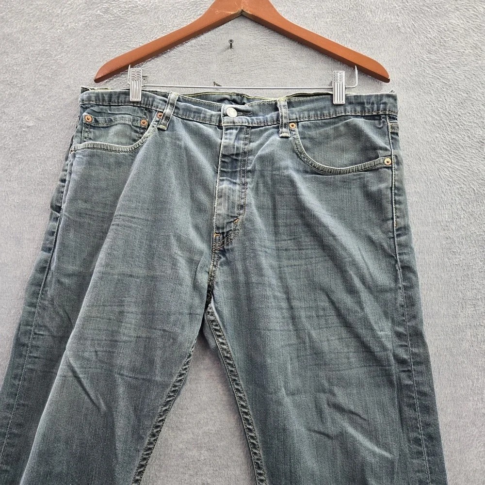 Levi's 508 Men Jeans 36X30 Blue Denim Regular Taper Fit 28